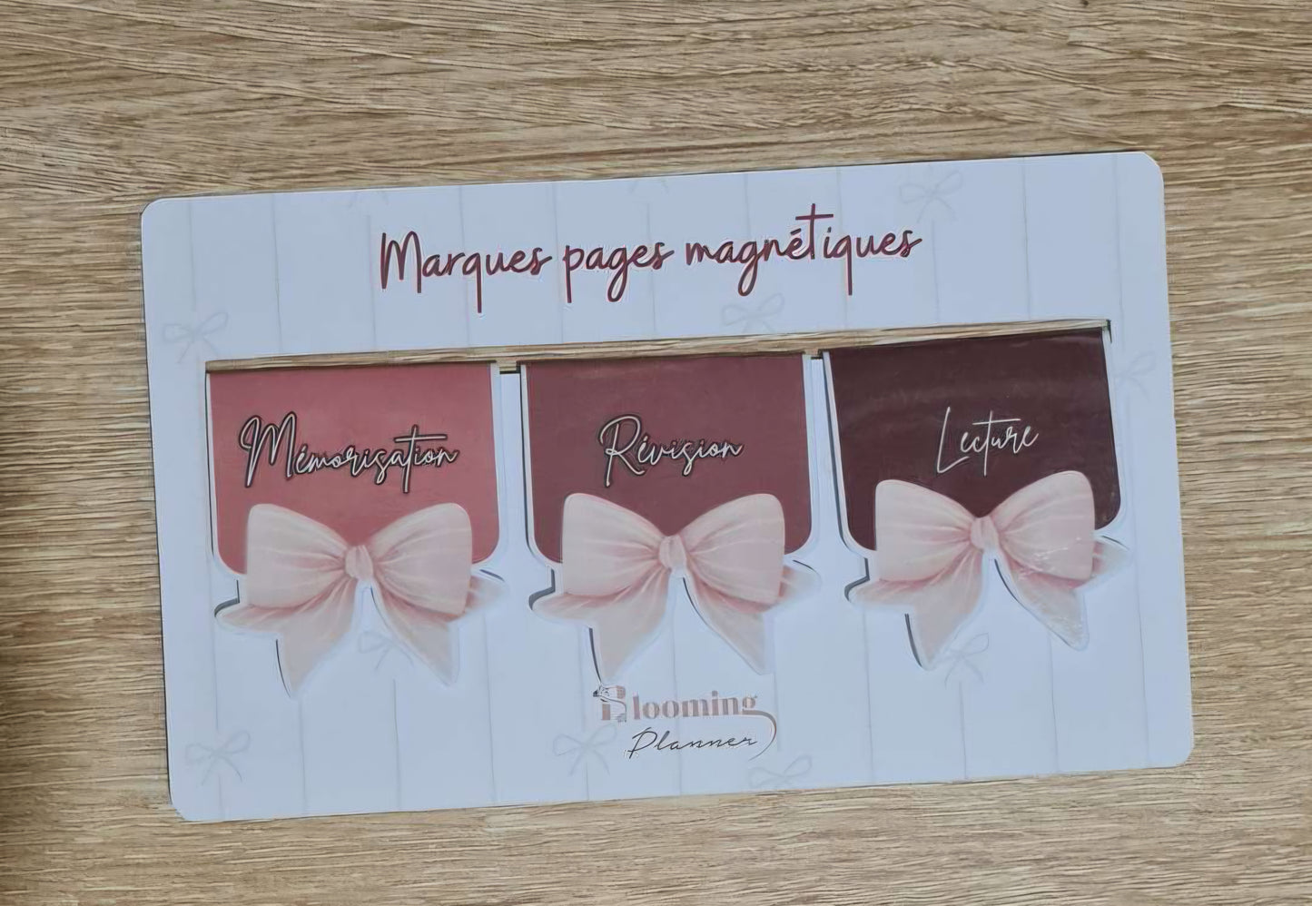 Marque-pages Coran (Rose)