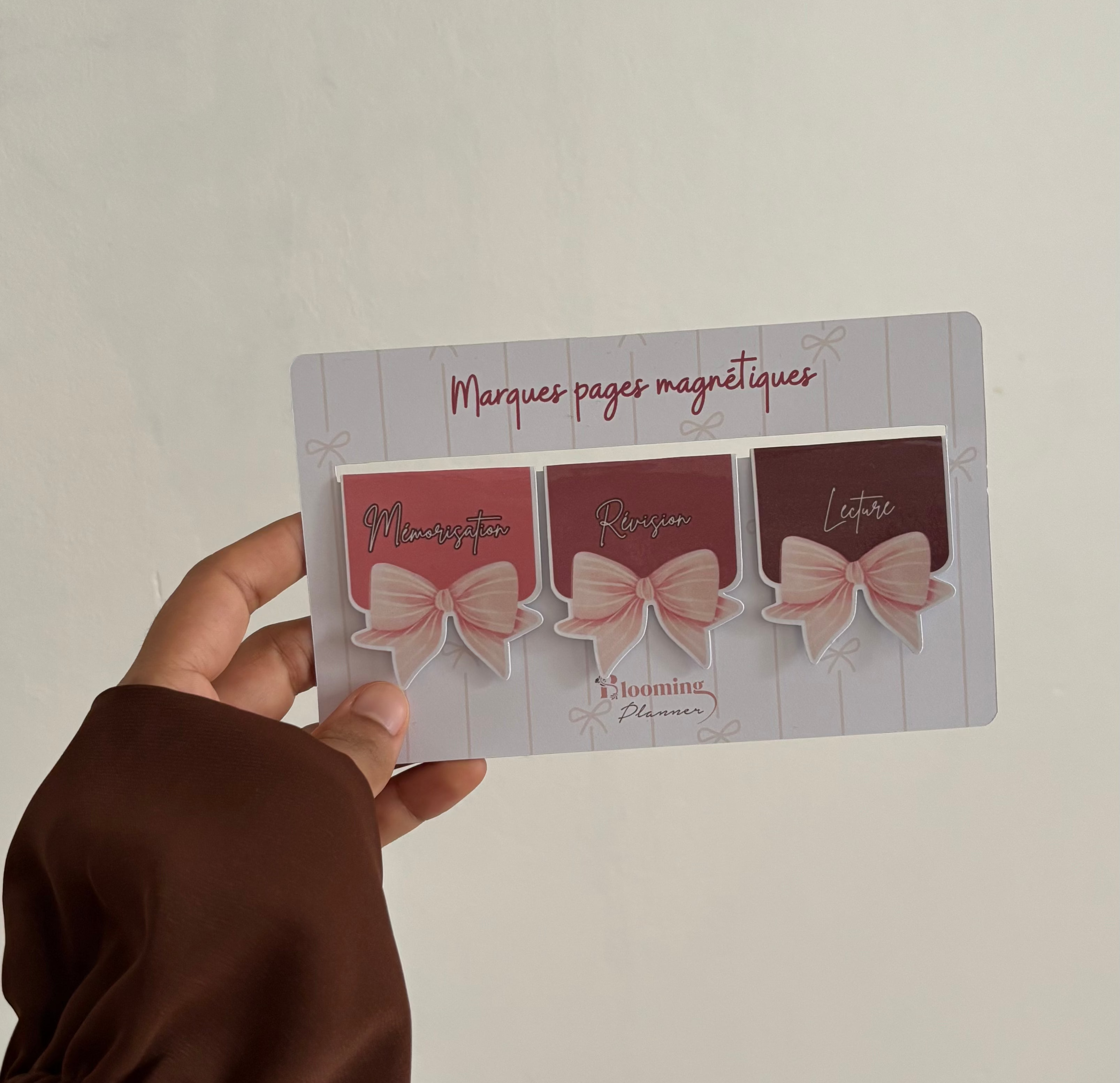 Marque-pages Coran (Rose)