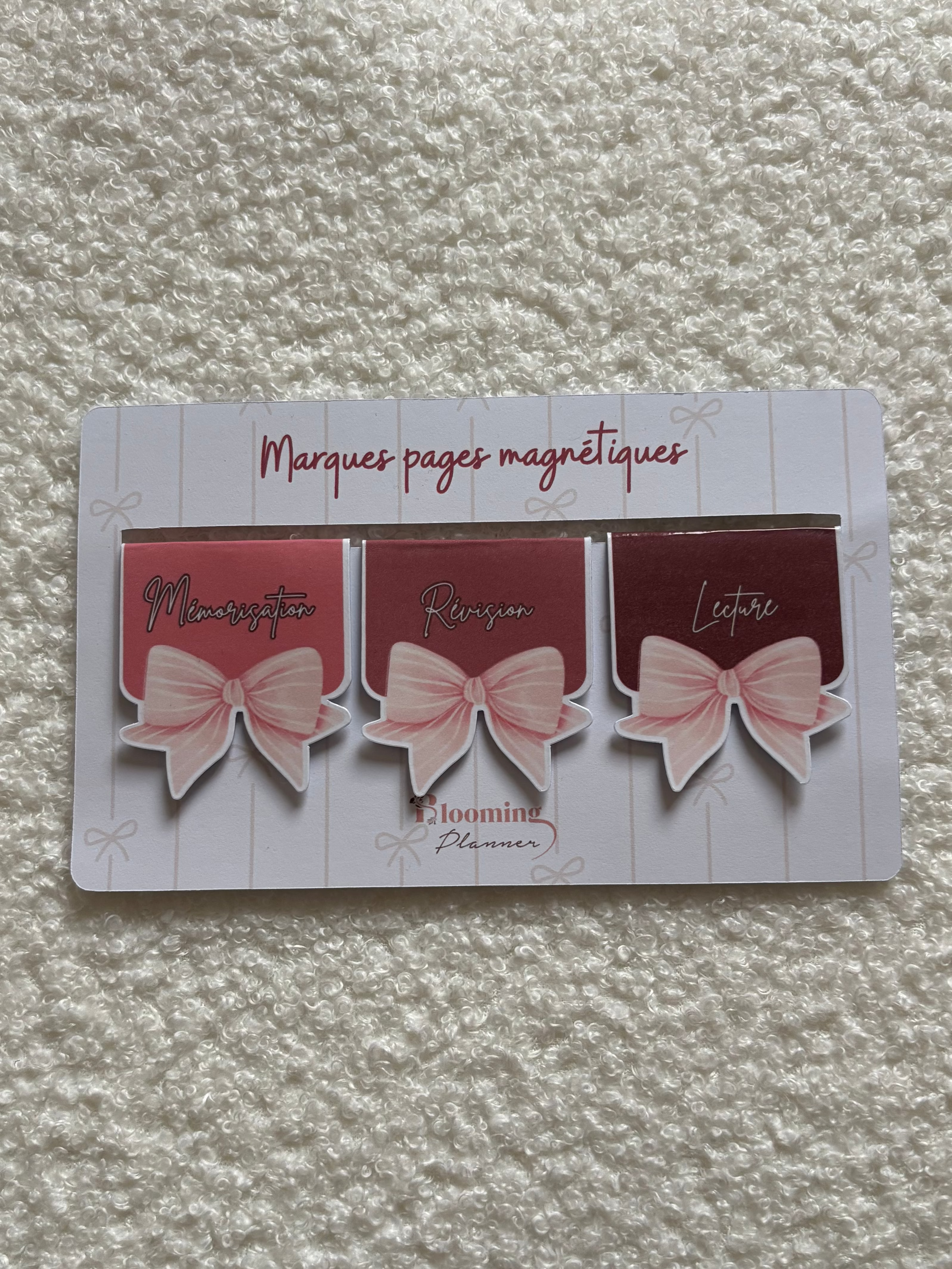 Marque-pages Coran (Rose)