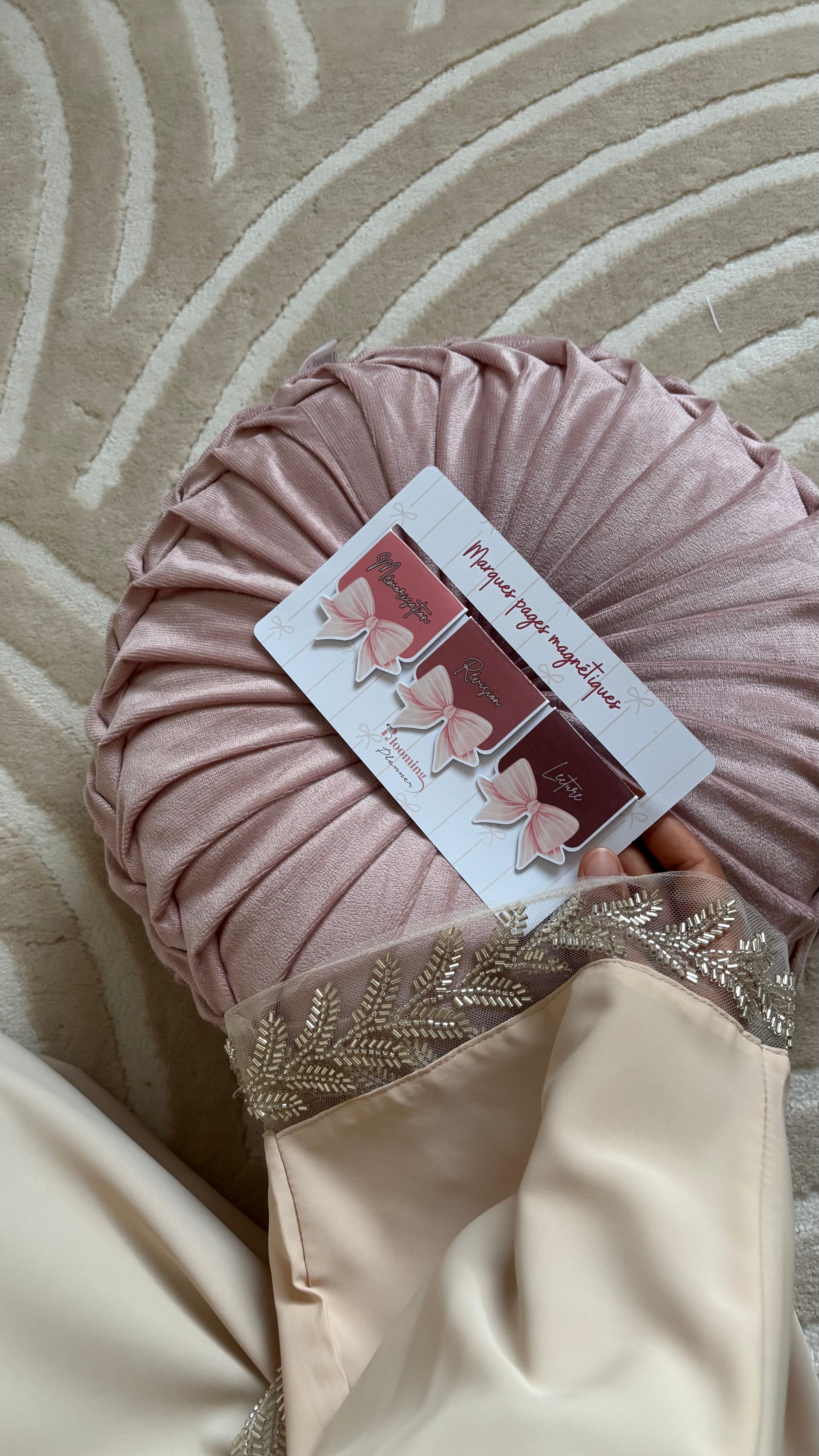 Marque-pages Coran (Rose)