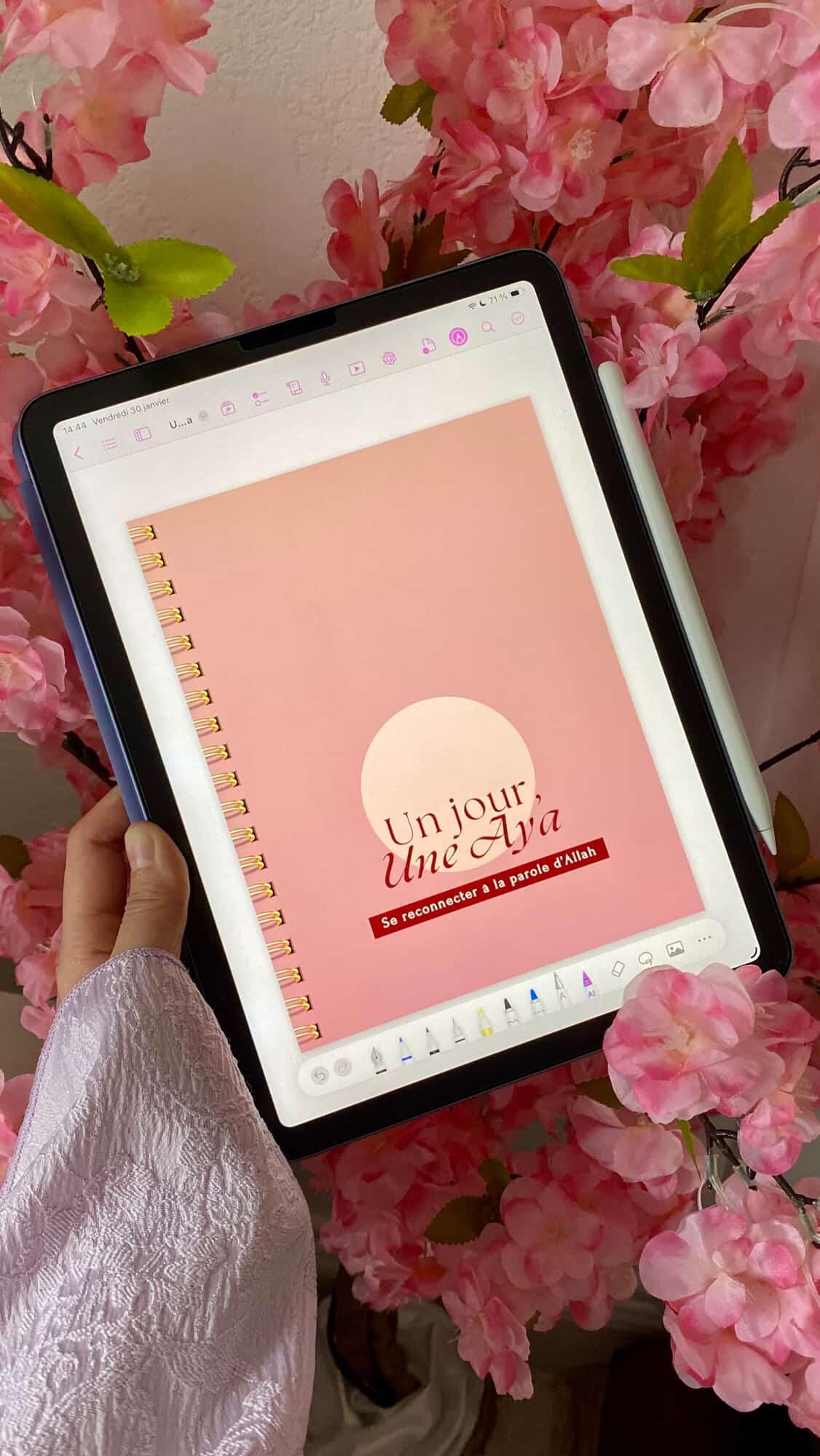 Carnet Un jour une Aya